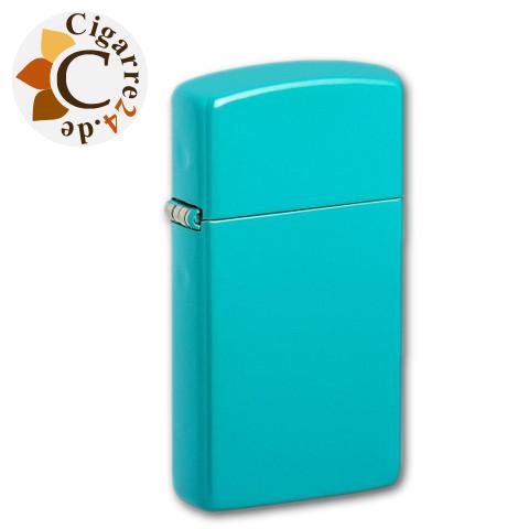 Zippo Slim Flat Turquoise