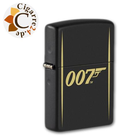 Zippo Schwarz matt James Bond 007