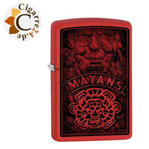 Zippo Rot matt Mayans