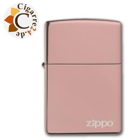 Zippo Roségold Zippo Logo