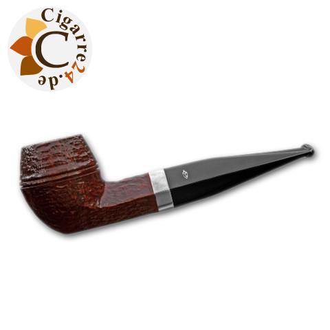 Pfeife Savinelli Etna Modell 510, rustiziert - braun