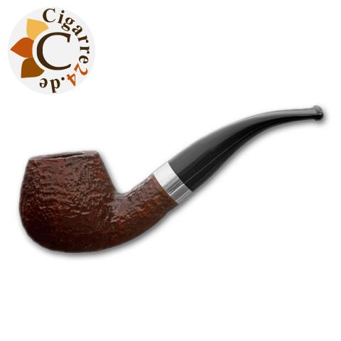 Pfeife Savinelli Etna Modell 645, rustiziert - braun