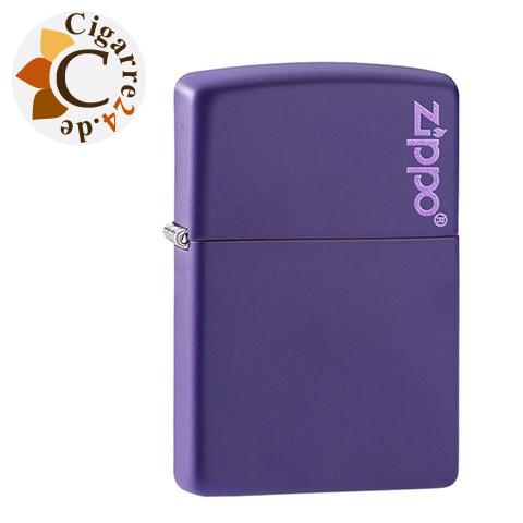 Zippo Purple matt Zippo Logo